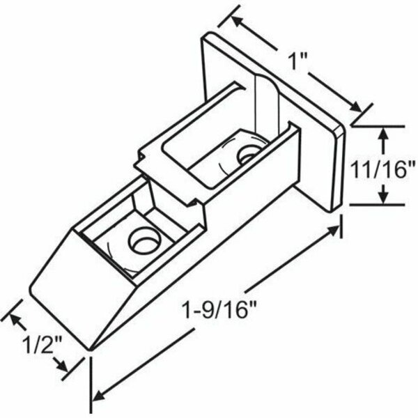 Strybuc Balance Top Sash Guide 60-971